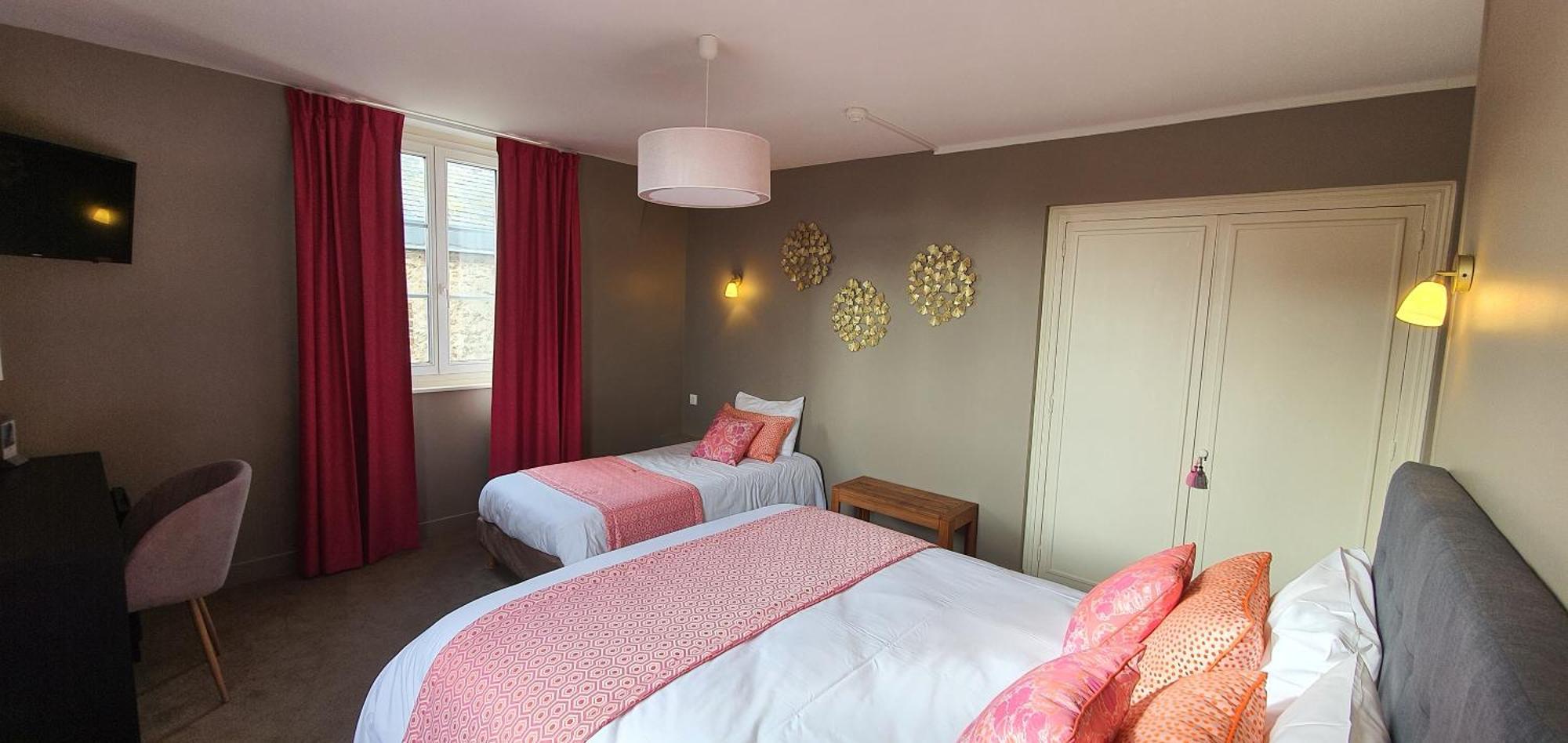 Hotel De La Cote Fleurie Довіль Номер фото
